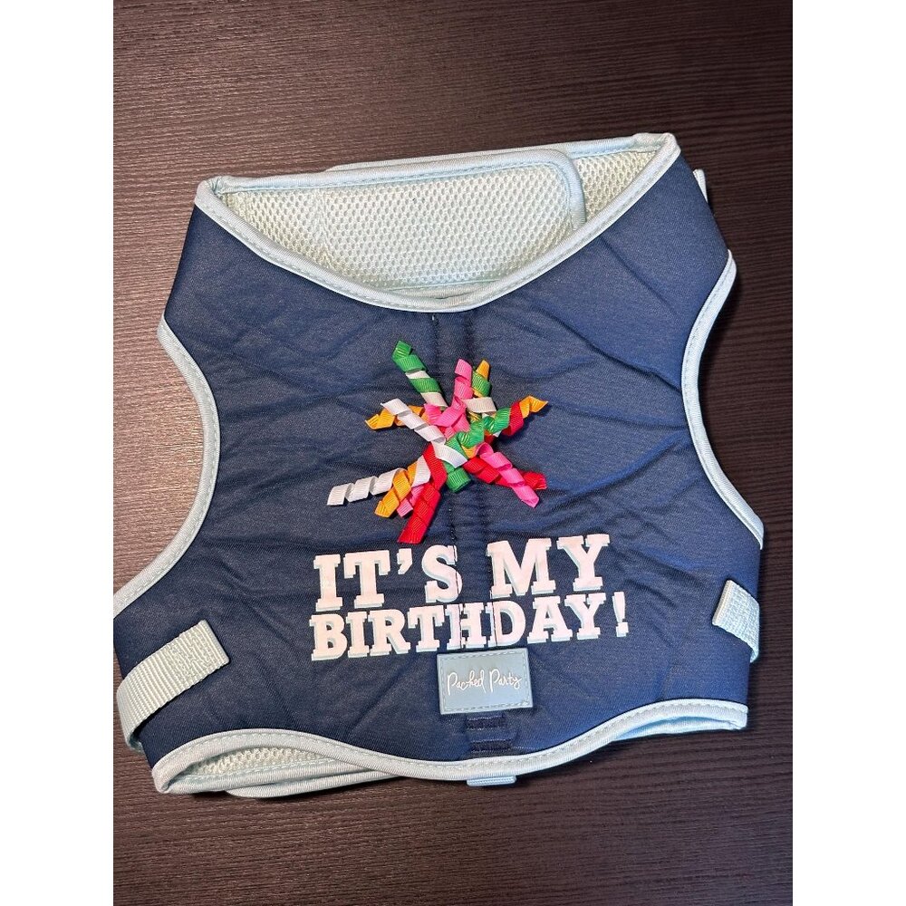Party Birthday Dog Harness, Medium. New!